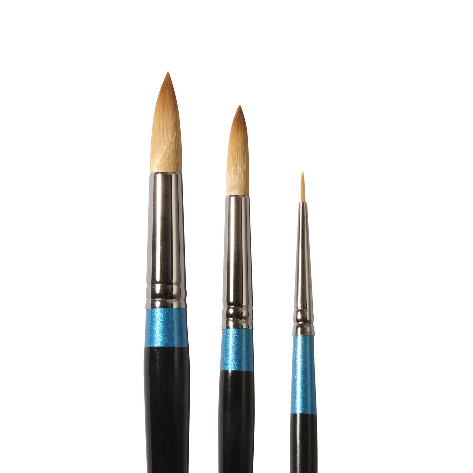 The Series AF85, with its candle-flame shape, excels in creating sweeping washes of colour whilst allowing for intricate lines and details. Similarly, the Series AF81 10/0, known as a 'Spotter,' is perfect for those precise touches and fine detailing that can elevate a piece. This range of brushes truly empowers artists to explore their creativity with confidence.