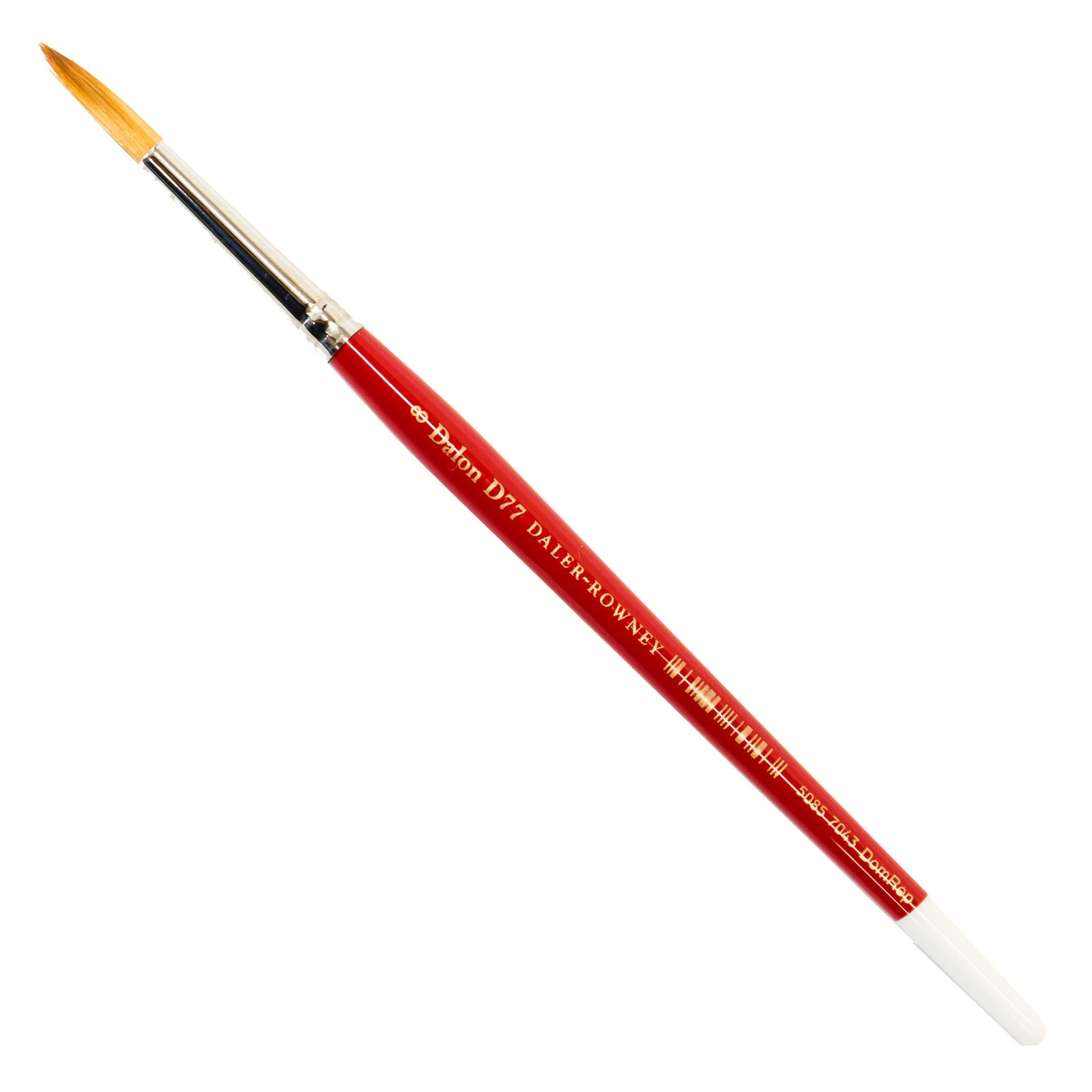 Daler-Rowney Dalon D77 brushes are completely man-made and are a thoughtful choice for vegan consumers. These brushes are perfect for artists on a tight budget and can be used with oils, watercolours, and acrylics, all at a much lower cost than sable brushes.