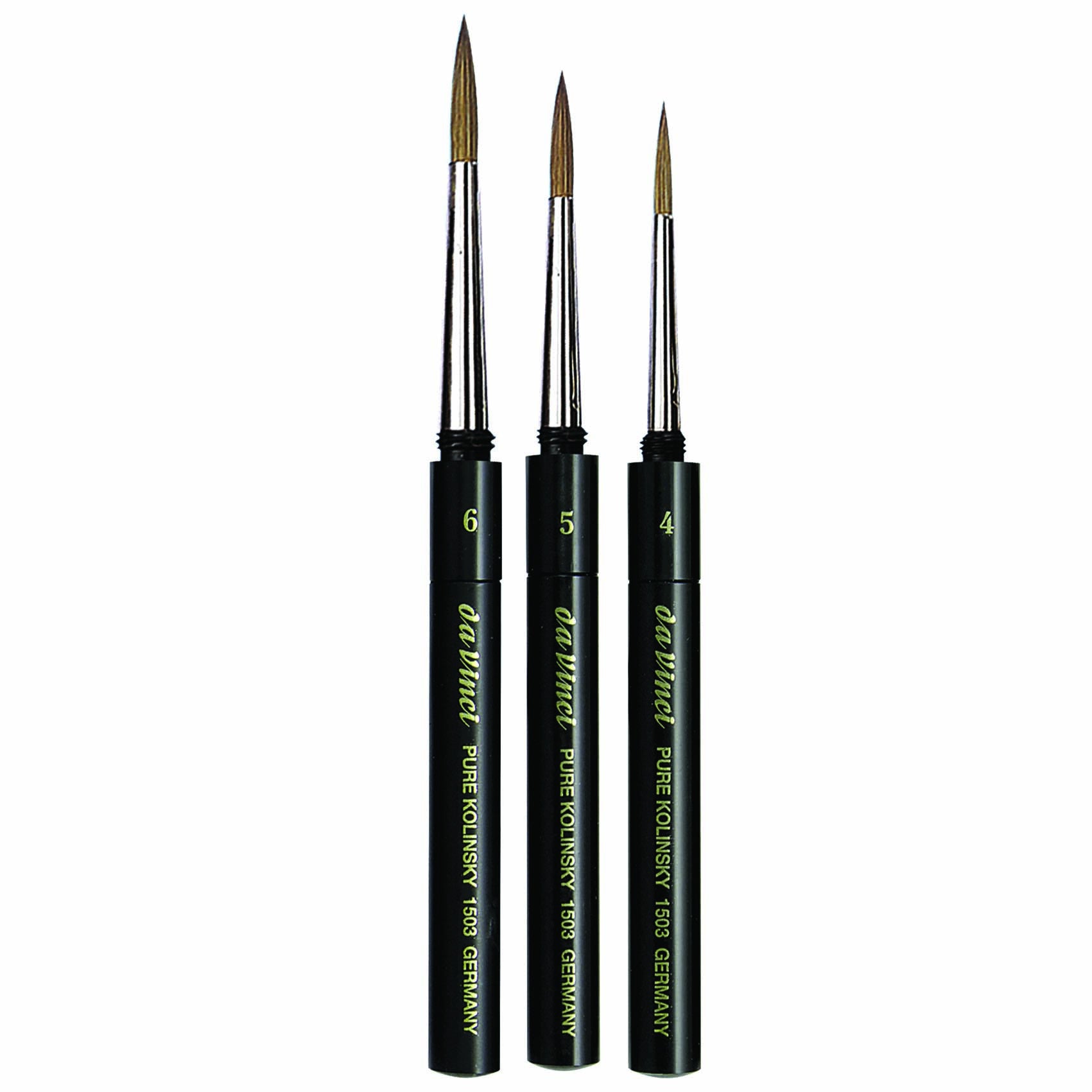 Da Vinci Series 1503 Kolinsky Sable Travel Brush - Just the brush