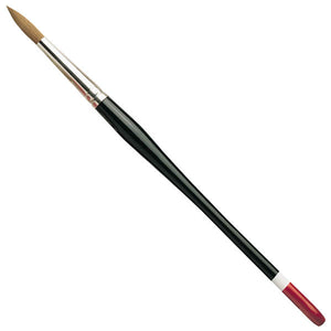 The Series 100 Connoisseur is an artist’s watercolour brush produced by Pro Arte. It is formed from a carefully calculated blend of Prolene and sable. A great deal of effort was put into producing this range but the result is remarkable. The Connoisseur looks and feels like a sable. It bellies holds colour and points in the manner which we have come to expect from a Pro Arte brush.