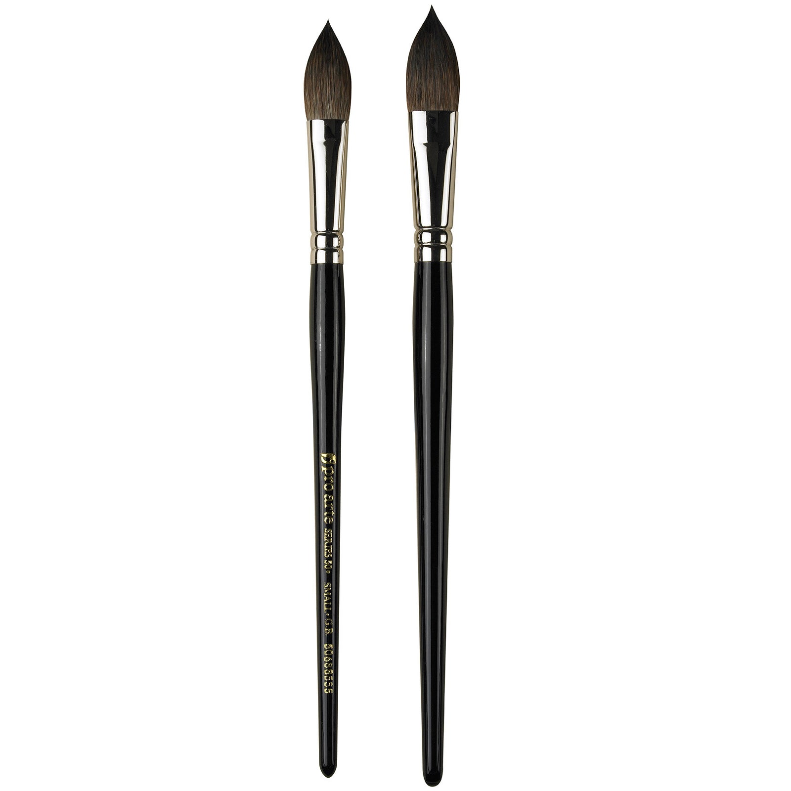 The Pro Arte Series 50 Kazan Squirrel Wash brush is manufactured with the same high-quality squirrel hair as the Pro Arte Series 7, providing superior spring and responsiveness. The Nickel brass ferrule and black, polished handle ensure the best performance and durability for any watercolour artist.