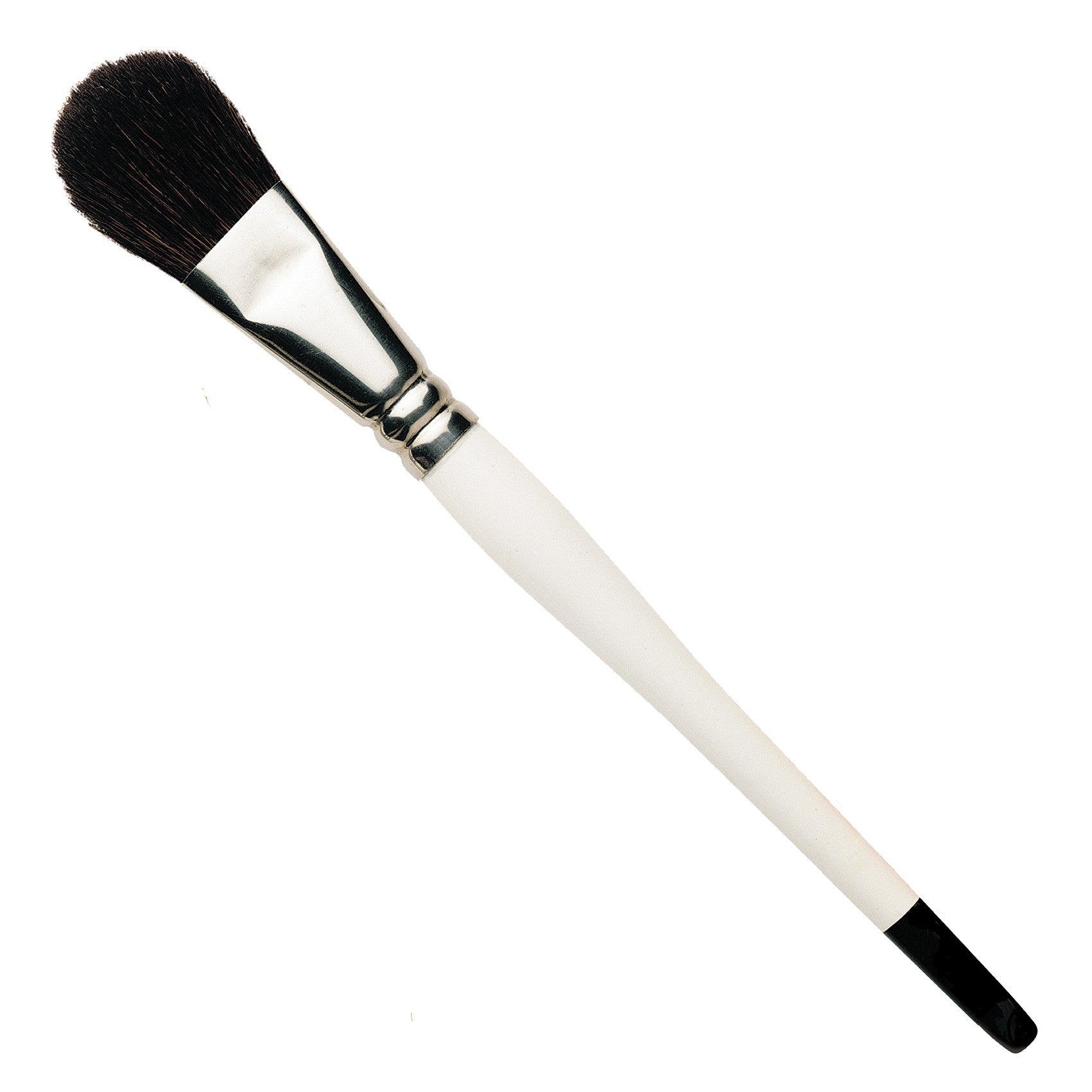 The Pro Arte Series 51 Wash brush is an economical choice, crafted with a mix of animal hairs perfect for all art mediums. The durable nickel brass ferrules and white polished handles ensure a long-lasting brush perfect for a variety of uses.