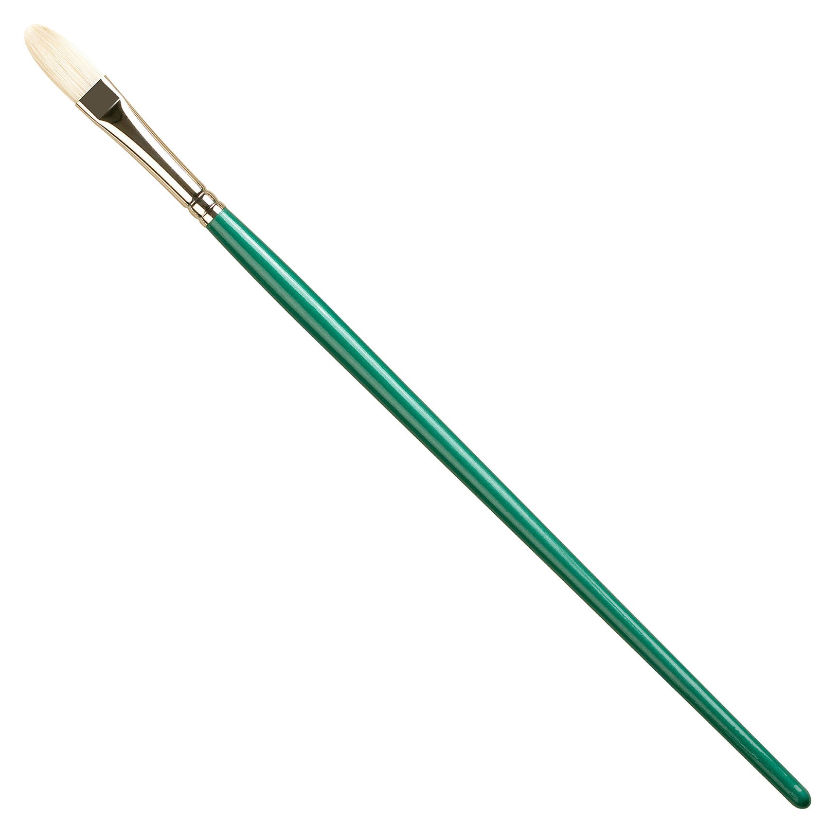 The Pro Arte Series A are crafted with the finest Jyukeis hog bristle, regarded by experts as the highest quality available. The bristles are exceptionally firm and maintain their shape even after extended periods of use and cleaning. The brushes feature seamless nickelled brass ferrules and long, polished green handles.