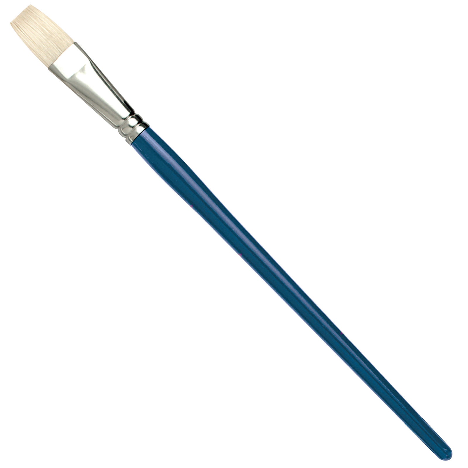 The Pro Arte Series C Studio Hog features four distinct shapes - Rounds, Flats, Filberts and Fans - for an affordable price. All are great for student painters and feature seamless nickel ferrules. The Medium size handles are sealed with a blue lacquer finish.