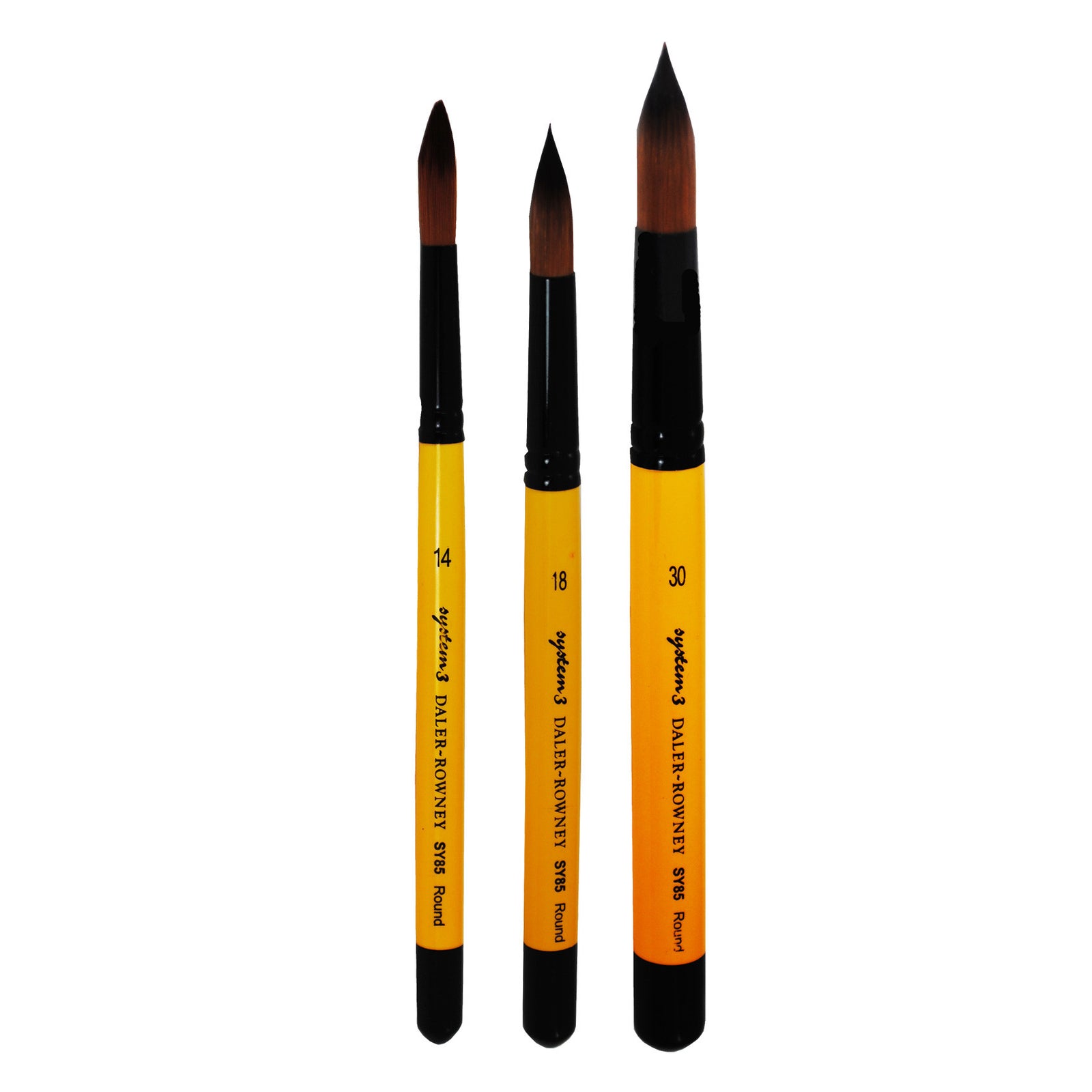 Daler Rowney System 3 SY85 – Short Handled Round