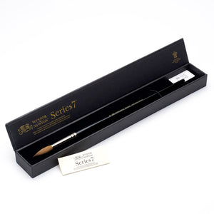 The Series 7 Kolinsky Sable Brush is considered the finest quality watercolour brush made. Winsor and Newton use only the finest Kolinsky Sable hair in rust-proof, seamless nickel-plated ferrules with black polished handles.